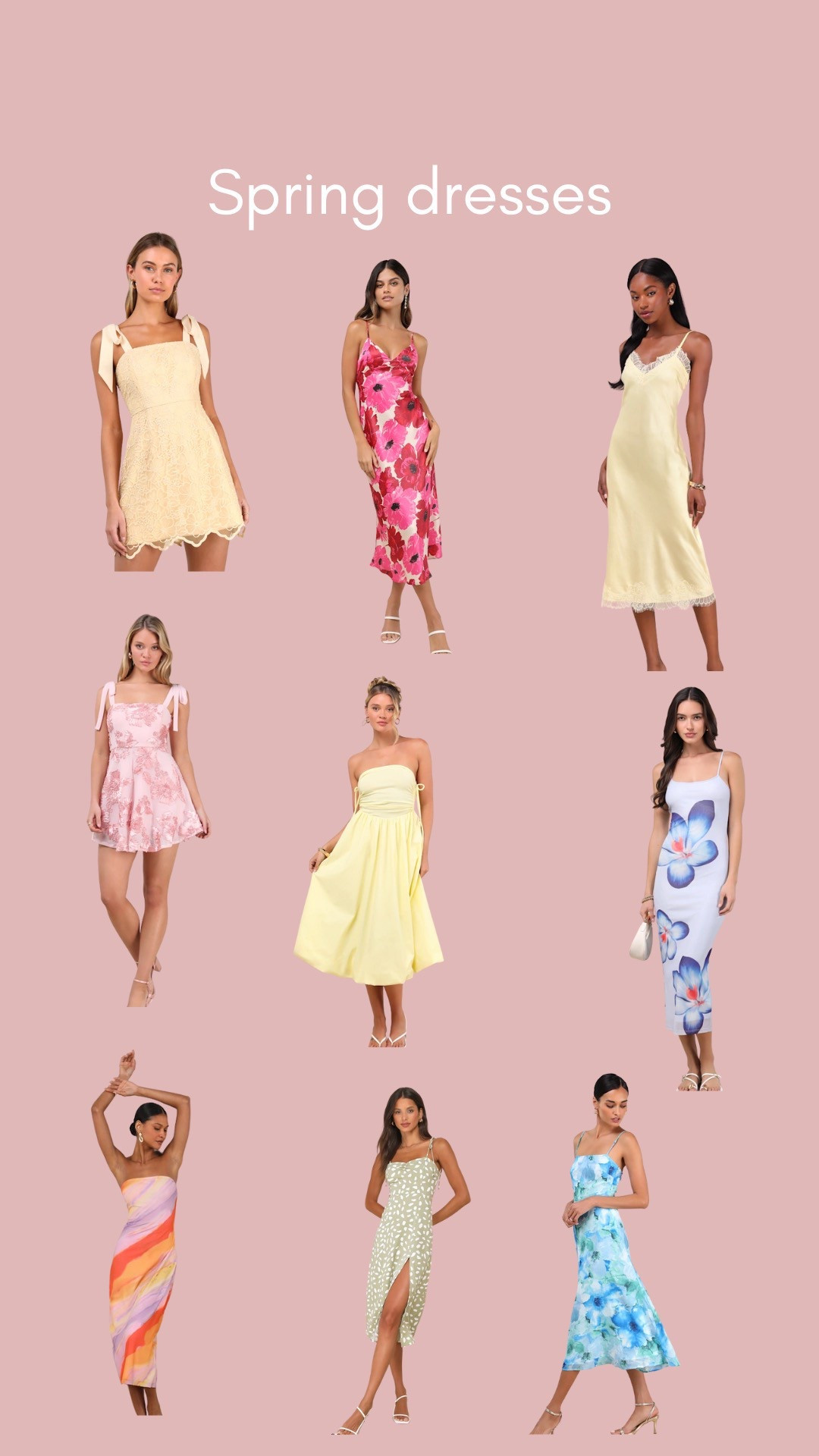 Lulus dresses for spring! Bridal shower theme floral!  

#LTKParties #LTKStyleTip #LTKWedding