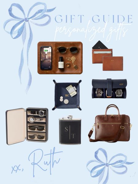 Personalized Gifts for Him 

Gift Guide | Christmas 2023 | gifts for him | holiday shopping | gift guides | monogram gifts | leather gifts | 

#LTKSeasonal #LTKGiftGuide #LTKHoliday