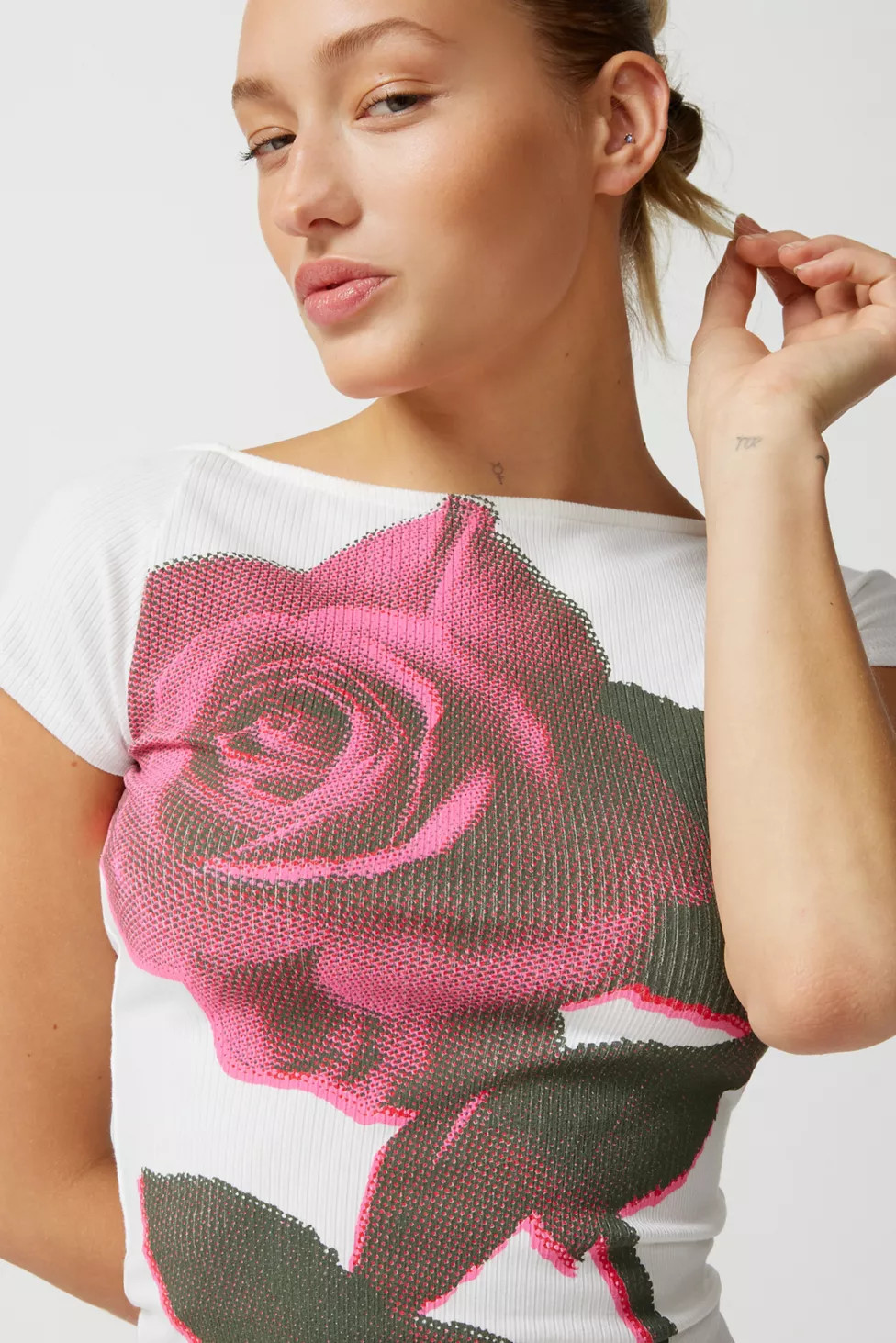 UO Rose Nadia Rose Low-Back Top | Urban Outfitters (US and RoW)