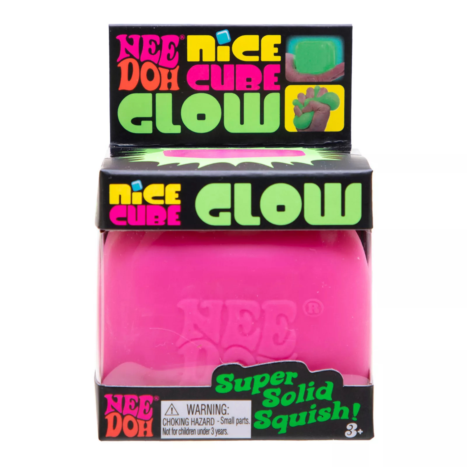 Nee Doh Glow Nice Cube Sensory Fidget Toy, None | Kohl's