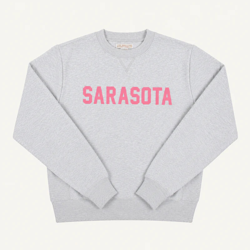 City Hopper Sweatshirt (Women's) - Grantley Gray Sarasota | The Beaufort Bonnet Company