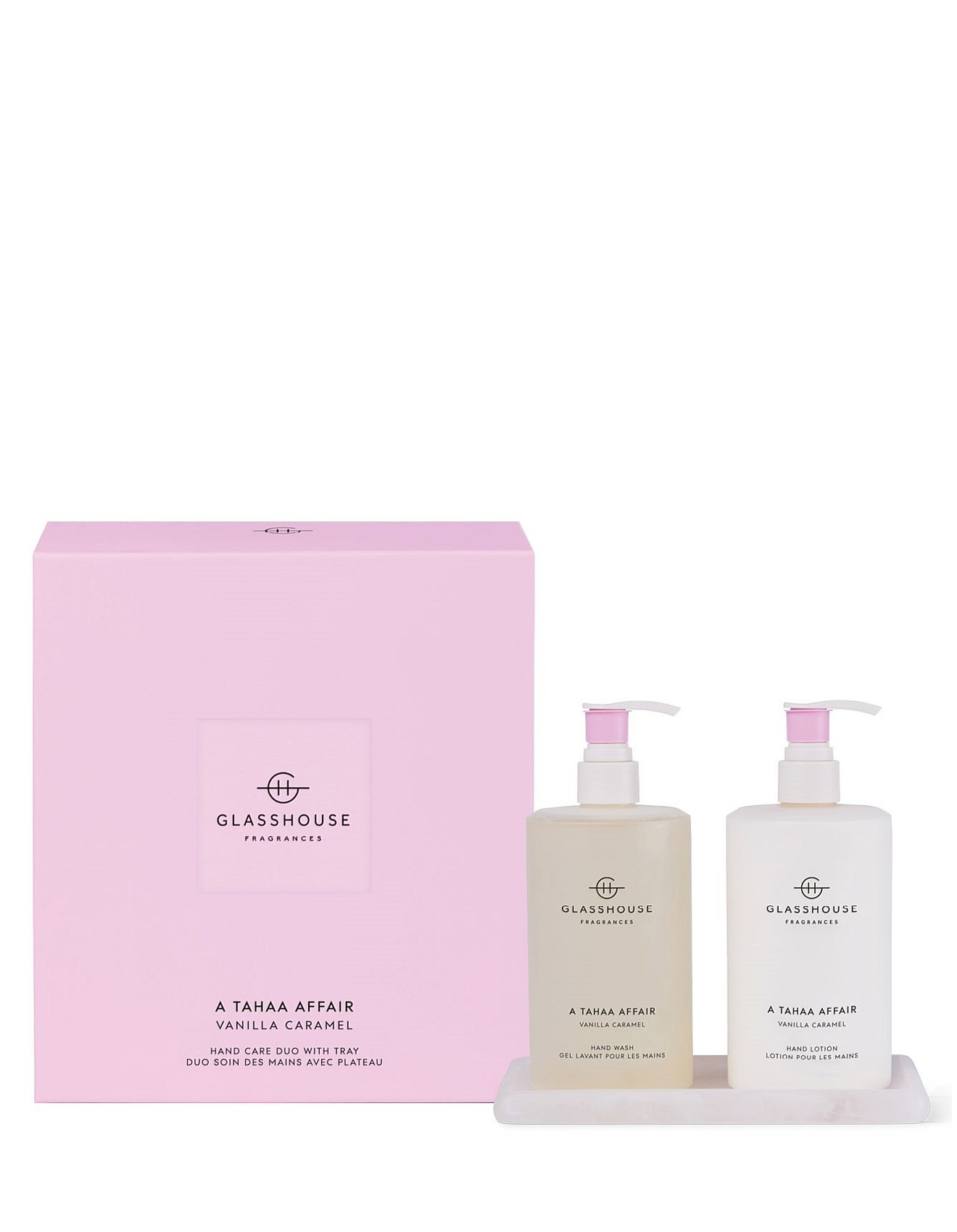 A Tahaa Affair Hand Care Duo with Tray 450ml | David Jones (Australia & New Zealand)