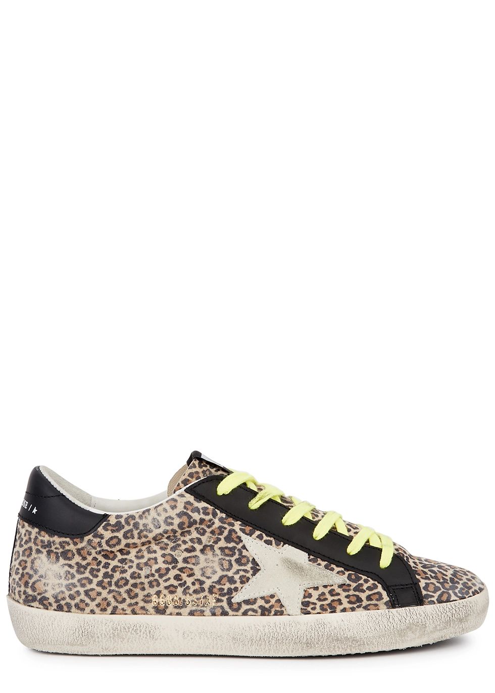 Superstar leopard-print suede sneakers | Harvey Nichols (Global)