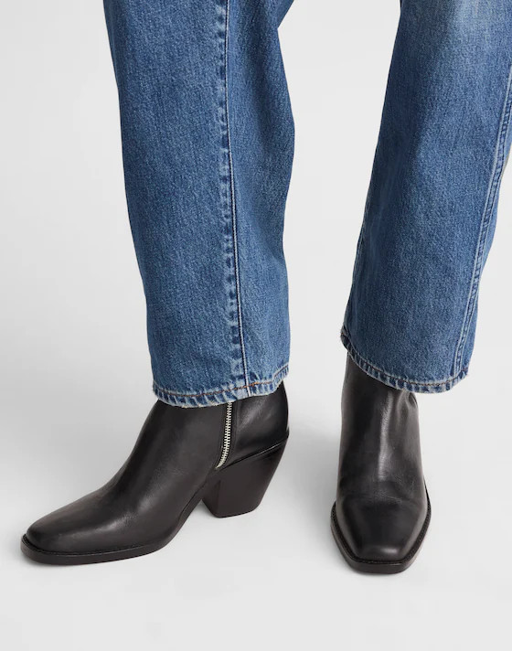 The Idris Side-Zip Ankle Boot | Madewell