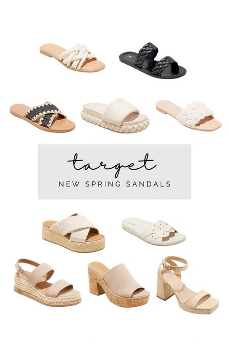 New sandals at Target!

Spring sandals, summer shoes, outfit inspo

#LTKunder50 #LTKshoecrush #LTKSeasonal