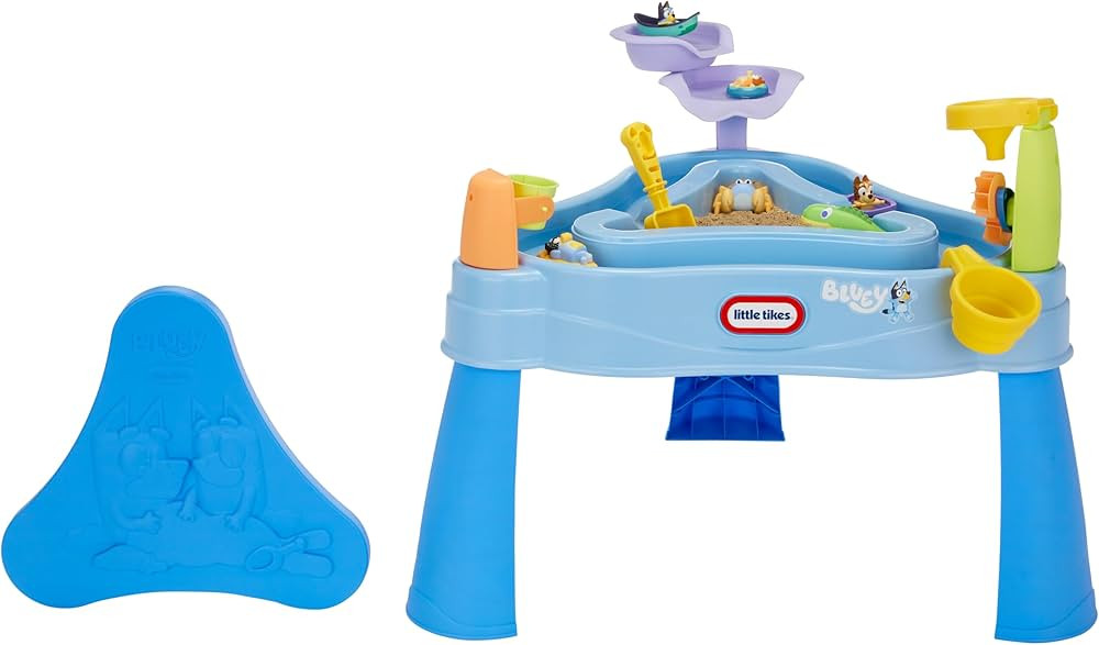 Little Tikes Bluey Water Table with 6 Accessories & Characters - Full Set (727382) | Amazon (US)
