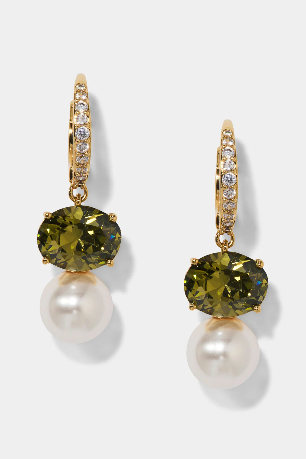 NATURAL BEAUTY GREEN DROP EARRINGS | NADRI