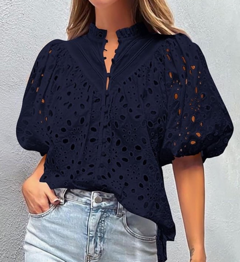 Eyelet top #casual #sprimg #amazon 

#LTKmomlife #LTKdayinmylife