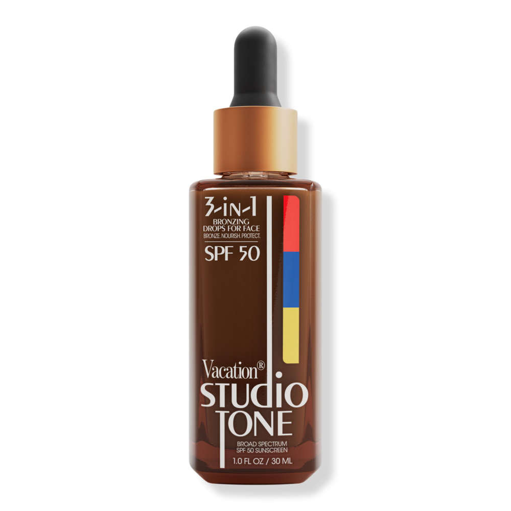 Vacation Studio Tone SPF 50 Bronzing Drops for Face | Ulta