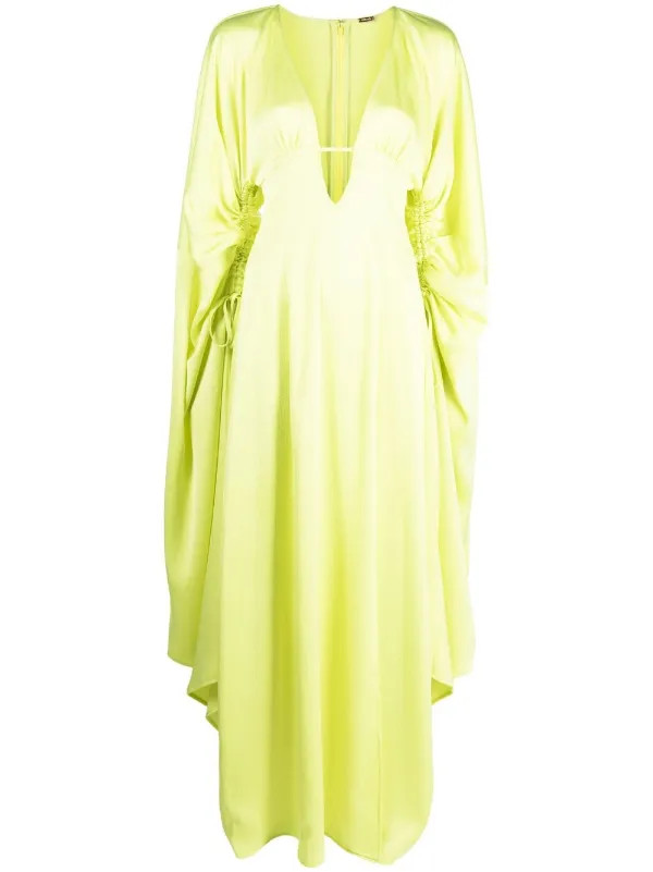 Winona satin-finish long dress | Farfetch Global