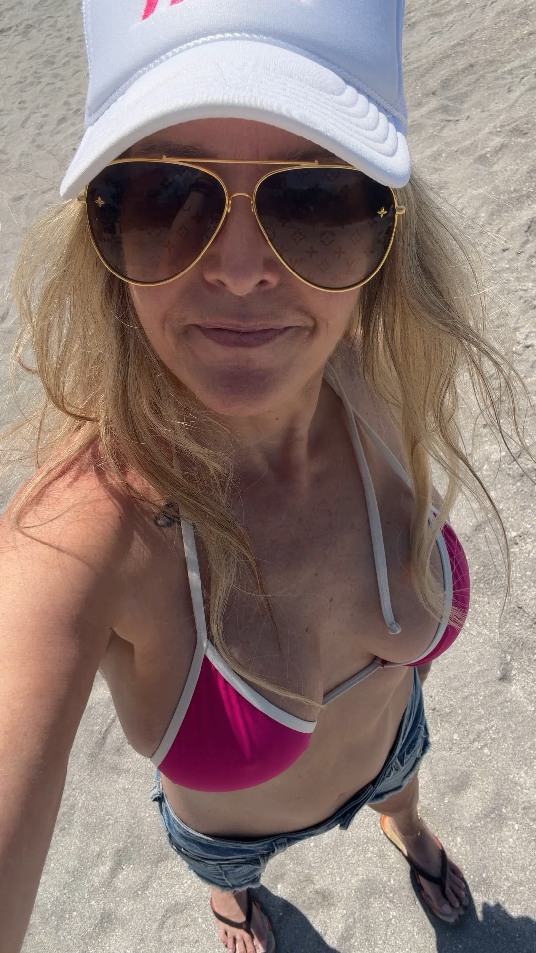 The Sarasota Uniform: Bikinis & Cutoffs

If you live in a beach town, your "real clothes" are basically just covers for your swimsuits. 🐚 I’m pairing the L*Space Aspen top with my old faithful American Eagle denim cutoffs.

There’s something about a lived-in pair of AE shorts that just works. It’s effortless, comfortable, and perfect for grabbing a post-beach coffee or a casual lunch at the grill. At 54, this is my go-to "off duty" look. ⚓️✨


Don't overthink it. A bright bikini under vintage-wash denim is the ultimate 2026 coastal aesthetic.

#CoastalChic #AmericanEagleStyle #BeachUniform #LSpace #SarasotaLiving #EffortlessStyle #MidlifeFashion #BikiniAndShorts

#LTKdayinmylife #LTKOver40 #LTKootd