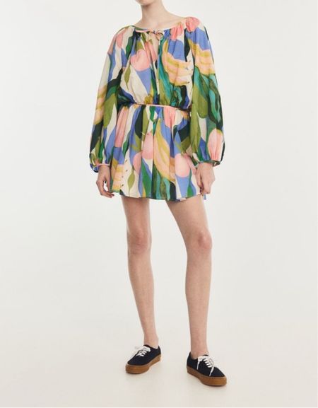 Colorful blouse and skirt matching set 

#LTKfindsunder50 #LTKSeasonal #LTKstyletip