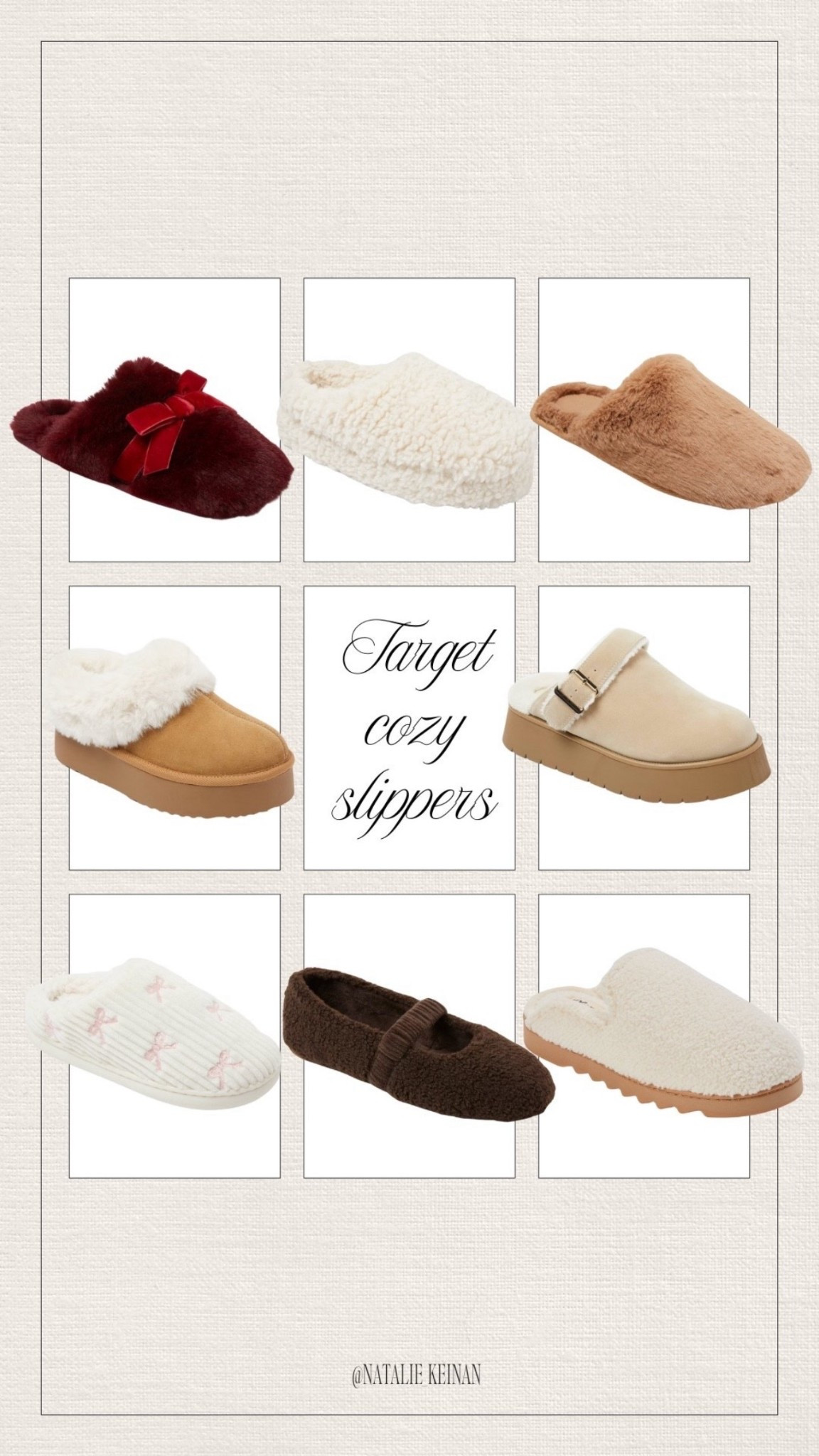 Target cozy slippers!

Sale!

#LTKSaleAlert #LTKGiftGuide #LTKFindsUnder50