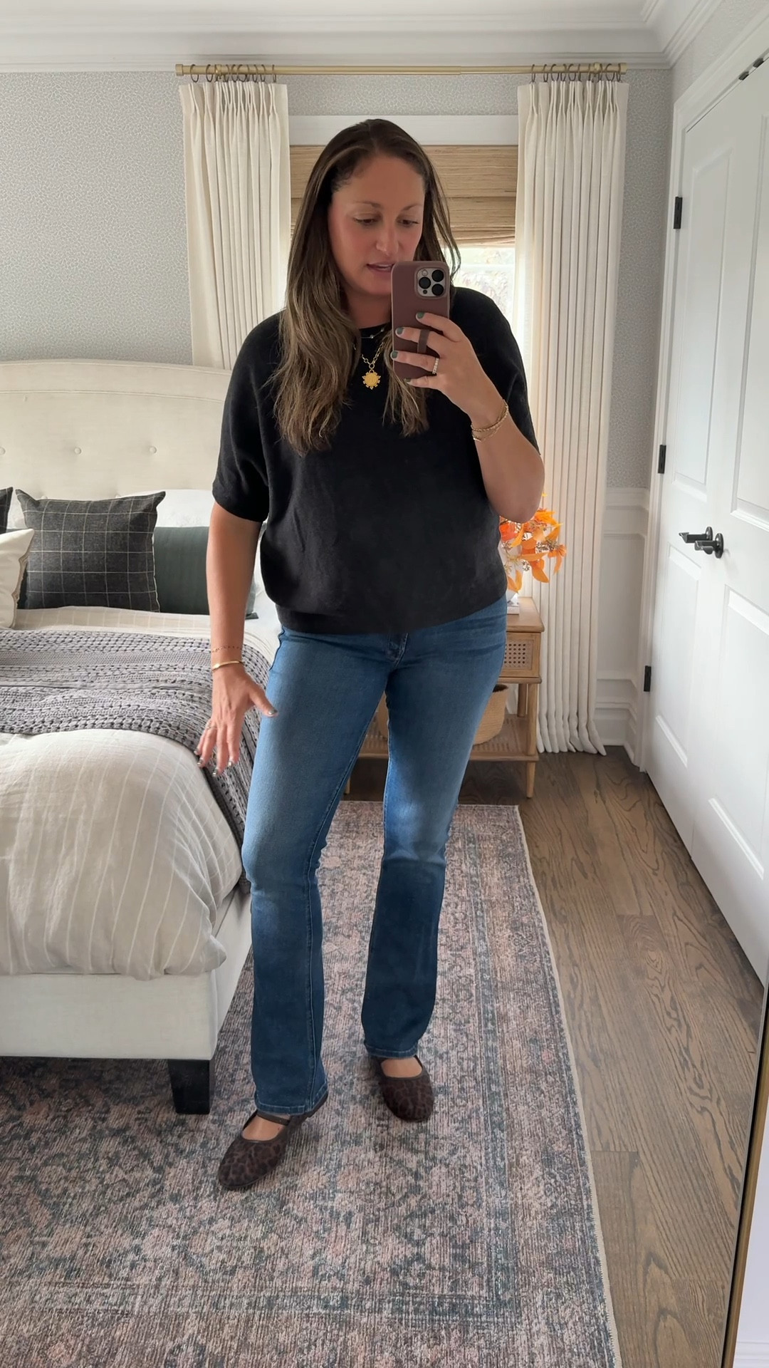 I love this Quince too and it’s under $40! Also linking my Madewell ballet flats and my jeans m, necklace and earrings are all part of the Shopbop sale!

#LTKStyleTip #LTKFindsUnder50 #LTKTall