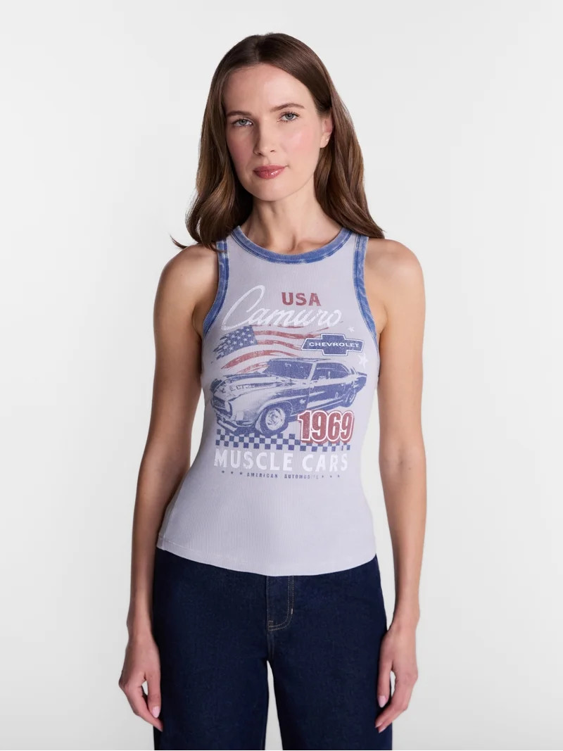 Chevrolet Camaro Women's Graphic Tank Top, Sizes XXS-XXL | Walmart (US)