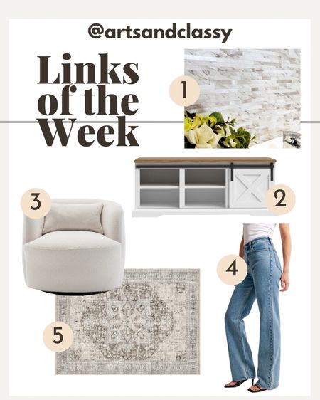 Here’s a roundup of this week’s best sellers and most loved finds! From my favorite jeans to furniture and home decor, perfect for a Spring home refresh or your next DIY projectt

#LTKsalealert #LTKstyletip #LTKhome