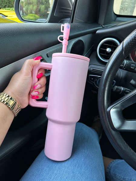Quench your thirst with this 40oz tumbler. I bring it everywhere because it keeps ny water stays cold for hours.
Water tumbler 
Water cup
Simple modern

#LTKtravel