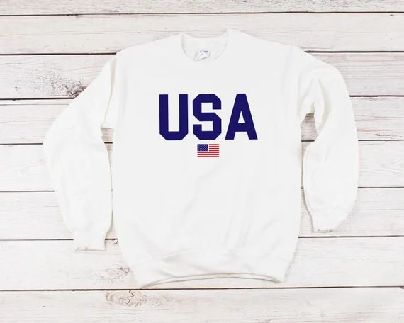 america shirt, 4th of july sweatshirt, USA shirt, womens 4th of july, 4th of july, patriotic shir... | Etsy (US)