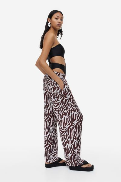 Crêped Pull-on Pants | H&M (US + CA)