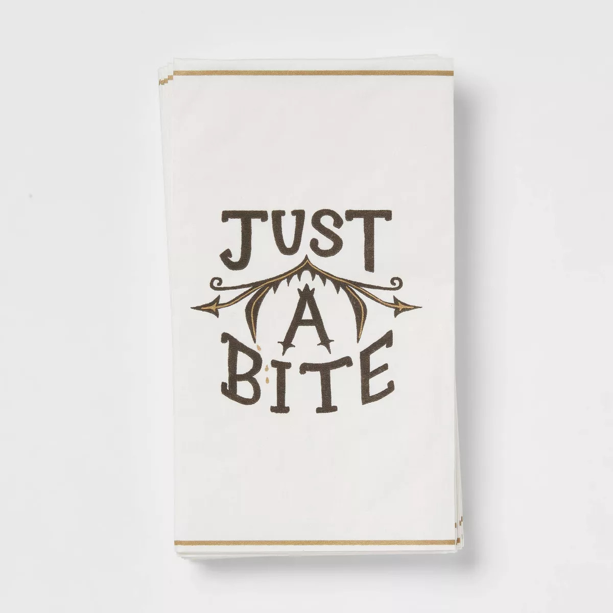 16ct Halloween Disposable Napkins 'Just a Bite' - Threshold | Target