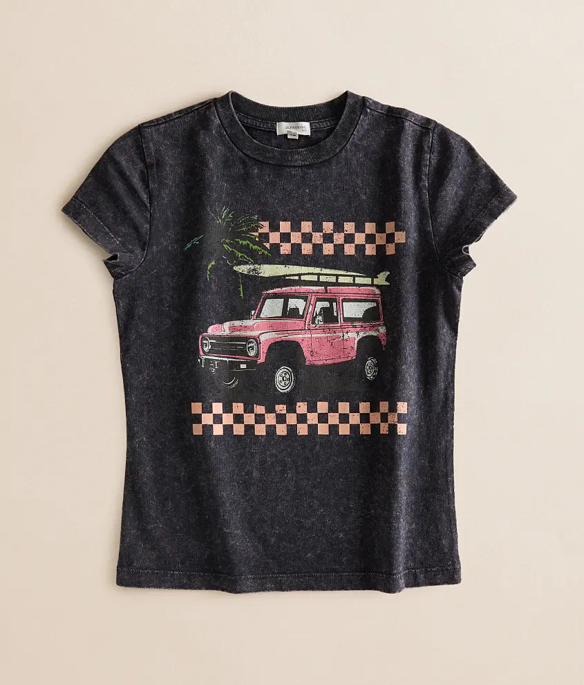 Girls - Surfing Jeep Oversized T-Shirt | Buckle