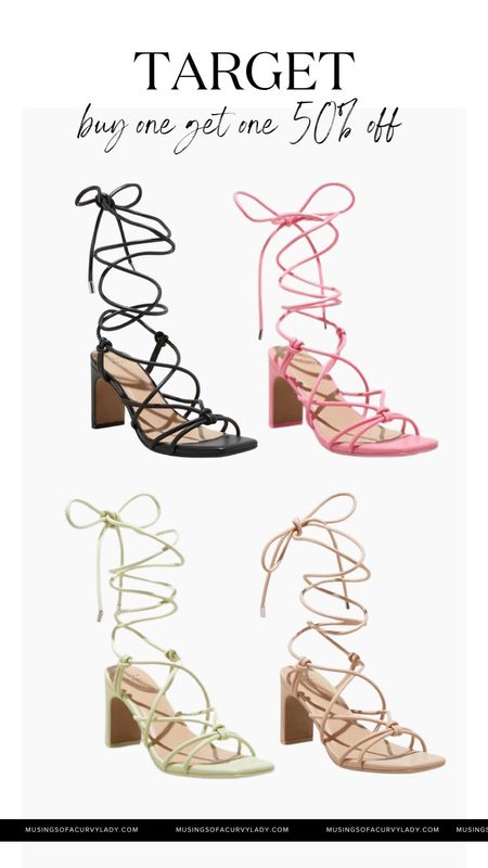 Target Spring Shoes BOGO 50% off! 

#LTKsalealert #LTKcurves #LTKunder50