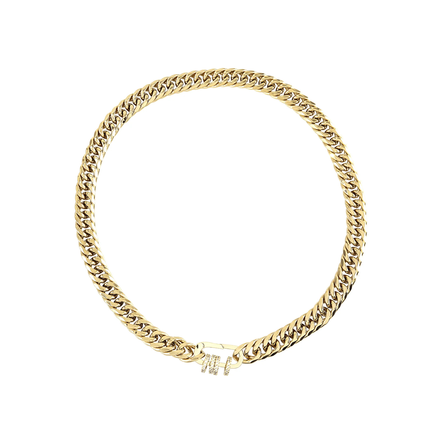 JUST CLICK HOOPS CHAIN | Artizan Joyeria