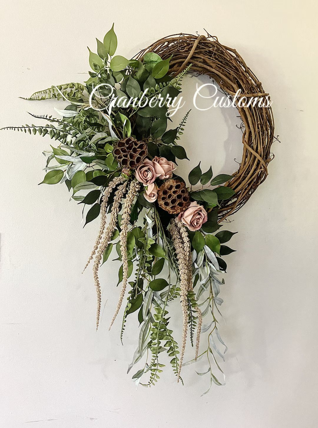 Wreath. Year Round Wreath.elegant Wreaths. Elegant Fall Wreath. Wreaths. Front Door Wreath. Big F... | Etsy (US)