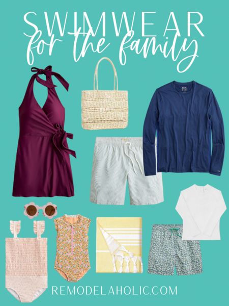 Swimwear for the whole fam! J. Crew is a one stop shop for swimwear this summer! Their style and quality are unmatched!

Family, summer family, swimwear, family swimwear, j crew, j crew family



#LTKSeasonal #LTKFind #LTKfamily