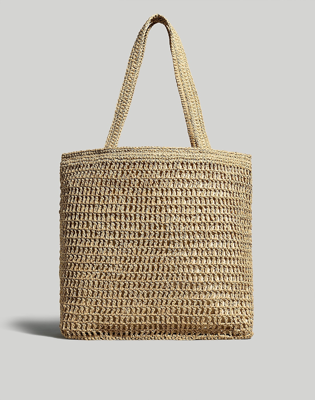 The Transport Tote: Straw Edition | Madewell
