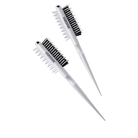 Hairshark 2-pack 3-in-1 Volume Backcombing Brush | HSN