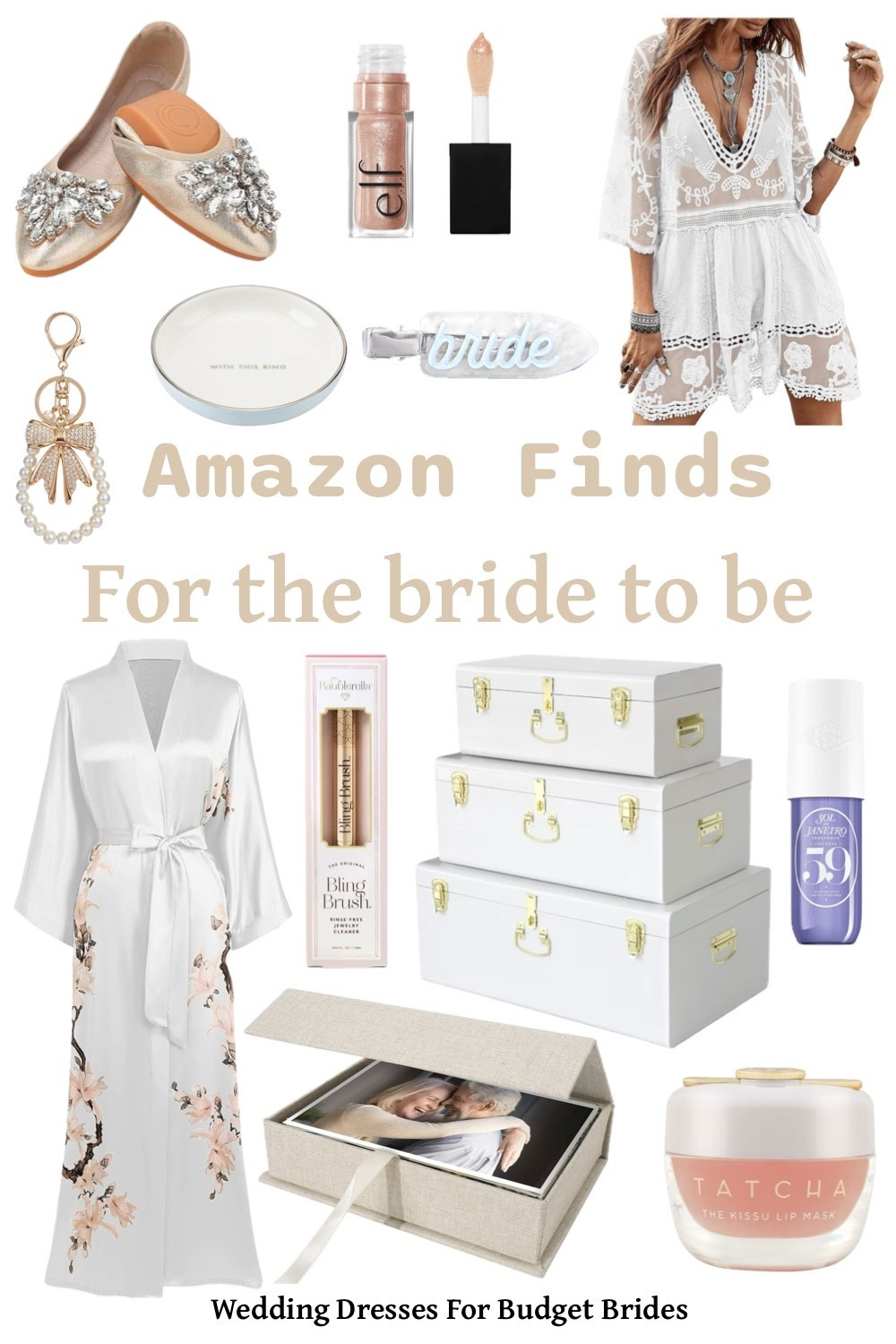 Wedding finds on Amazon for the bride to be. 

Bachelorette weekend, honeymoon packing, bride gift ideas, wedding flats.

#LTKWedding #LTKBeauty #LTKSeasonal