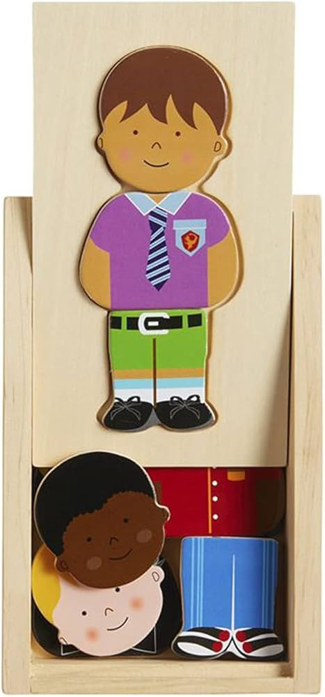 Mud Pie Children's Boy Boxed Dress Up Wood Toy | Amazon (US)