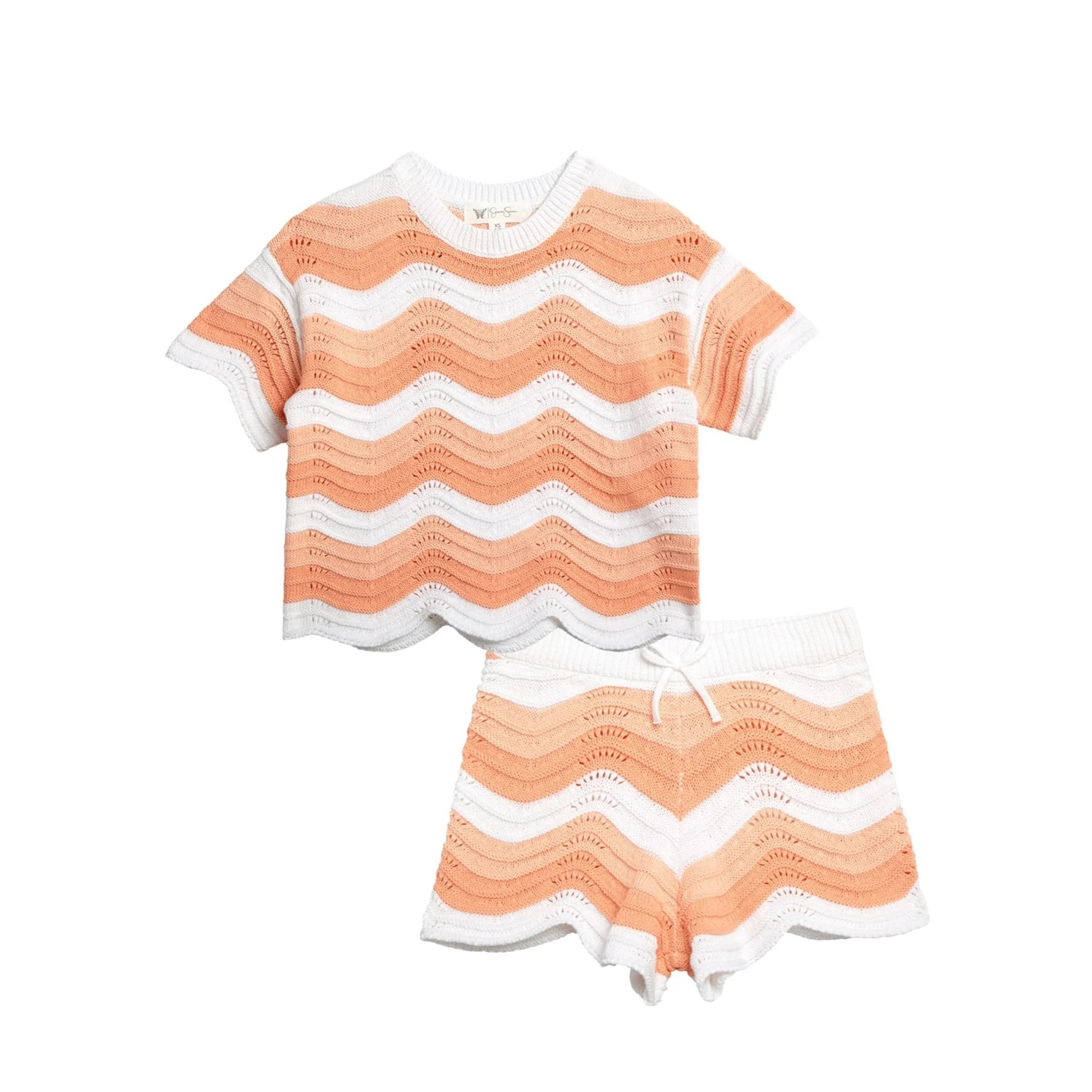 Jessica Simpson Girls' Crochet Short Set, Sizes 4-16 | Walmart (US)