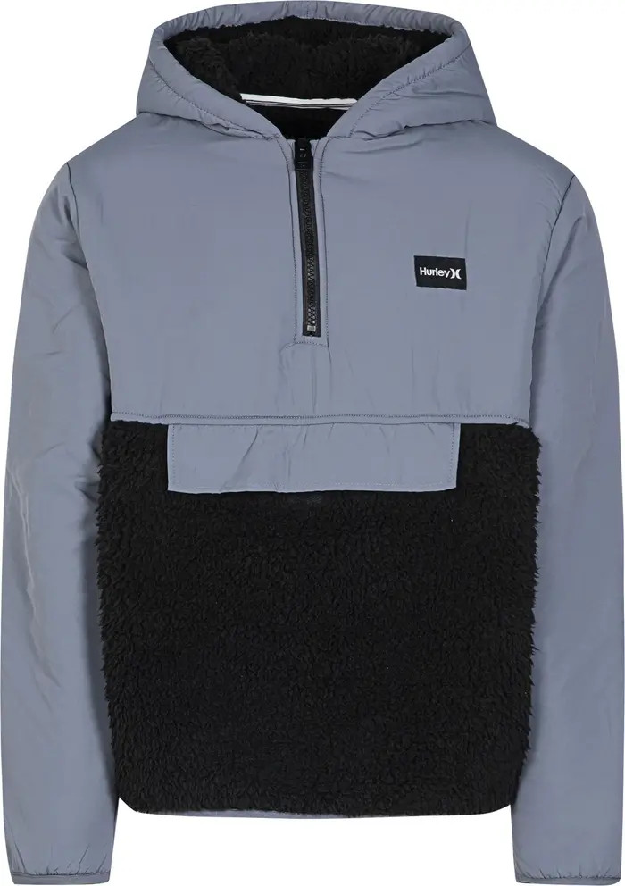 Faux Shearling Quarter Zip Pullover | Nordstrom Rack