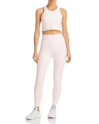 Scalloped Hem Crop Top & Leggings- 100% Exclusive | Bloomingdale's (US)