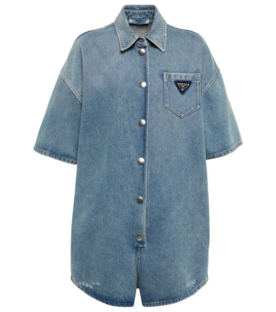 Denim playsuit | Mytheresa (UK)