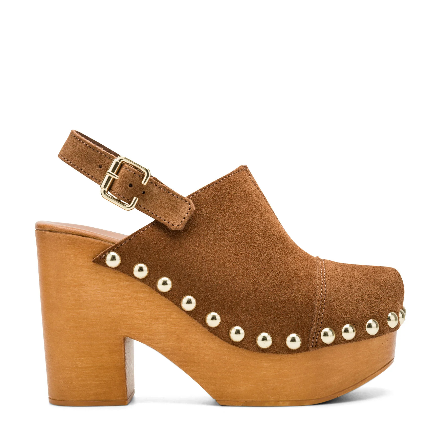 Toyz Studded Leather Slingback Clogs | Nine West (US)