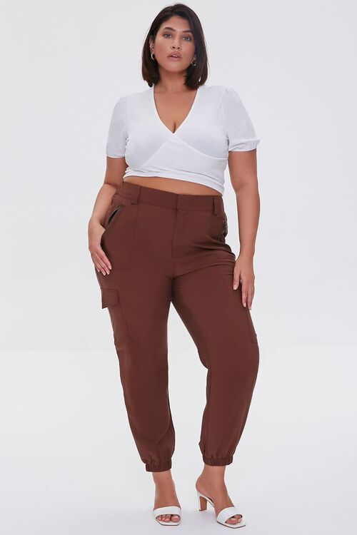 Plus Size Cargo Joggers | Forever 21 (US)