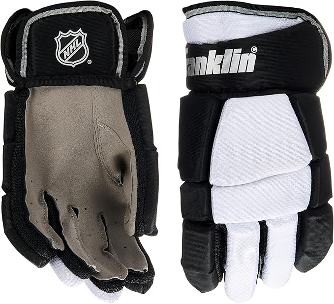 Franklin Sports Kids Youth Hockey Gloves - Junior Gloves for Street + Roller Hockey - Padded Kids... | Amazon (US)