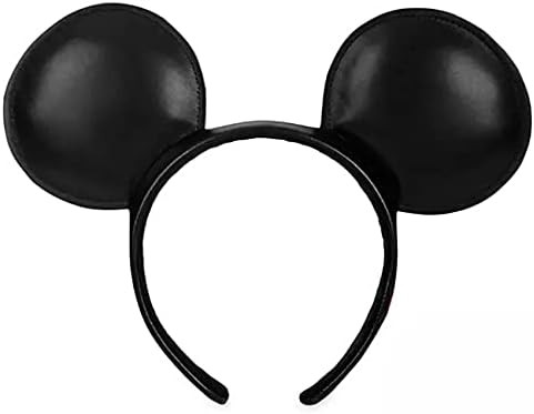DisneyParks - Mickey Mouse Ear Headband - Simulated Leather, Multicolored, One Size | Amazon (US)