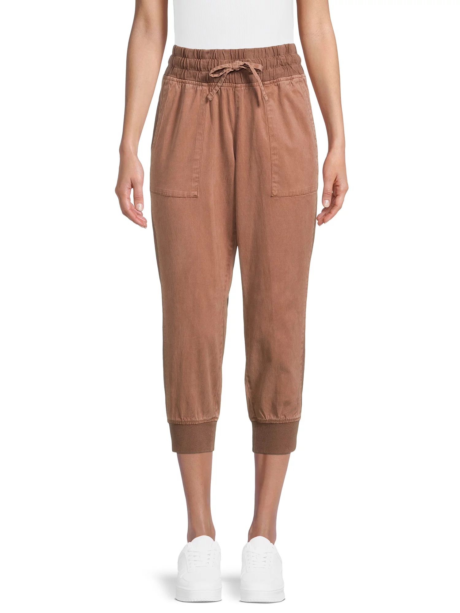 Time And Tru Women’s Relaxed Utility Jogger Pants | Walmart (US)