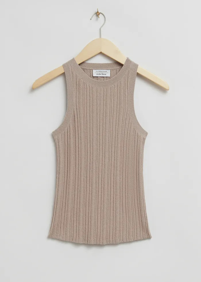 Körpernahes geripptes Tanktop | & Other Stories (EU + UK)