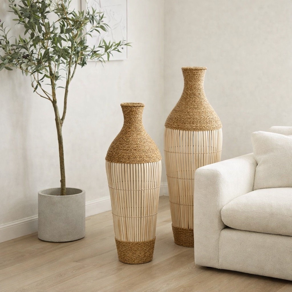 I’ve had my eyes on these oversized floor vases forever! Best sale I’ve seen! They look straight off of a designer website 😍👀

#LTKSaleAlert #LTKHome