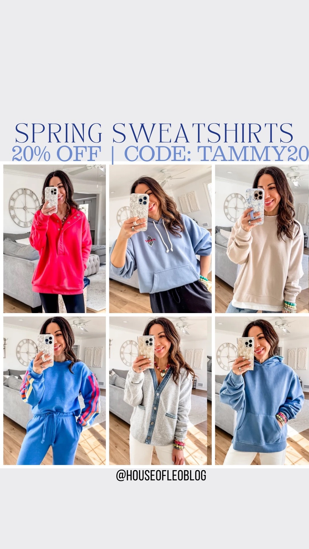 Code TAMMY20. Wearing small in all except FP hoodie XS

#LTKOver40 #LTKSaleAlert