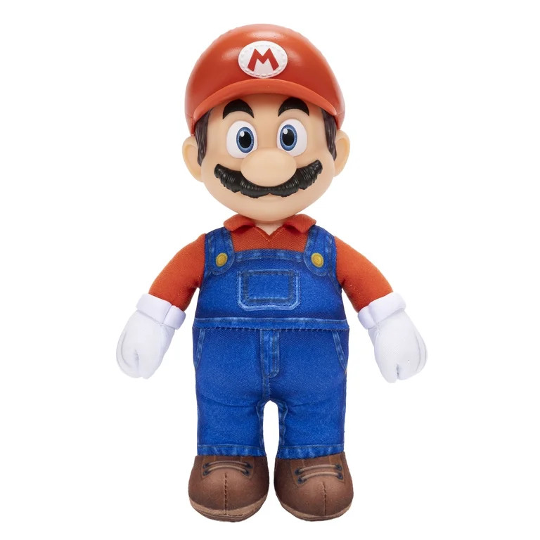 The Super Mario Galaxy Movie – 9 inch Plush Figure – Mario | Walmart (US)