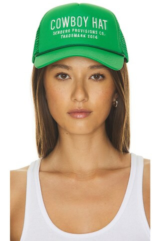 Sendero Provisions Co. Cowboy Hat in Green from Revolve.com | Revolve Clothing (Global)
