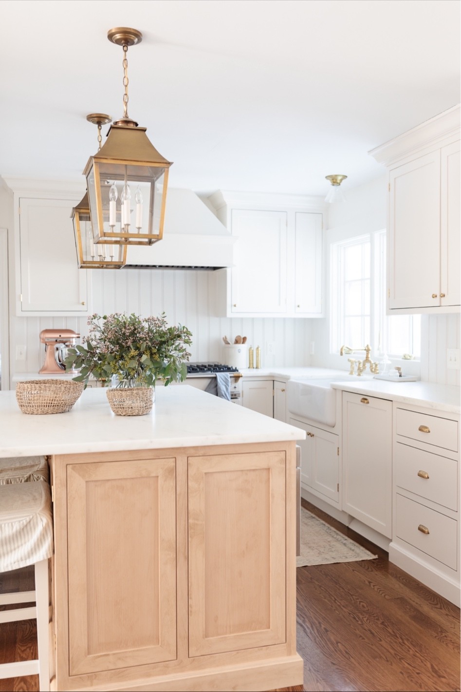 Shop our cream kitchen with brass hardware, brass lantern pendants, decorative baskets, soap set, white tray, brass faucet and kitchen utensils. Kitchen inspiration, fall kitchen, kitchen renovation, cream kitchen, white kitchen, kitchen decoration, kitchen decor, kitchen inspo, home kitchen, home decor, home brass hardware, kitchen hardware, kitchen brass hardware.

#LTKstyletip #LTKSeasonal #LTKhome