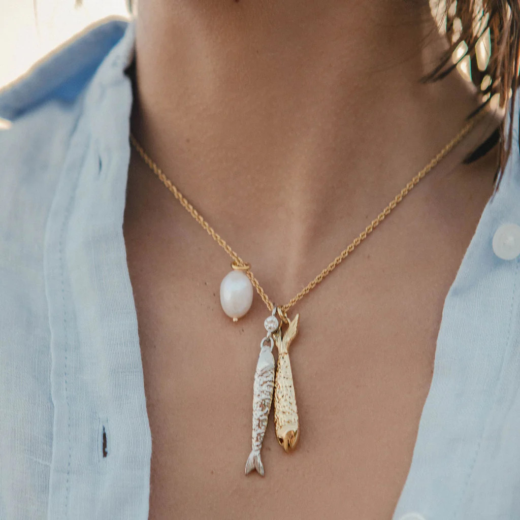 Sardina Charm Necklace | Mignonne Gavigan