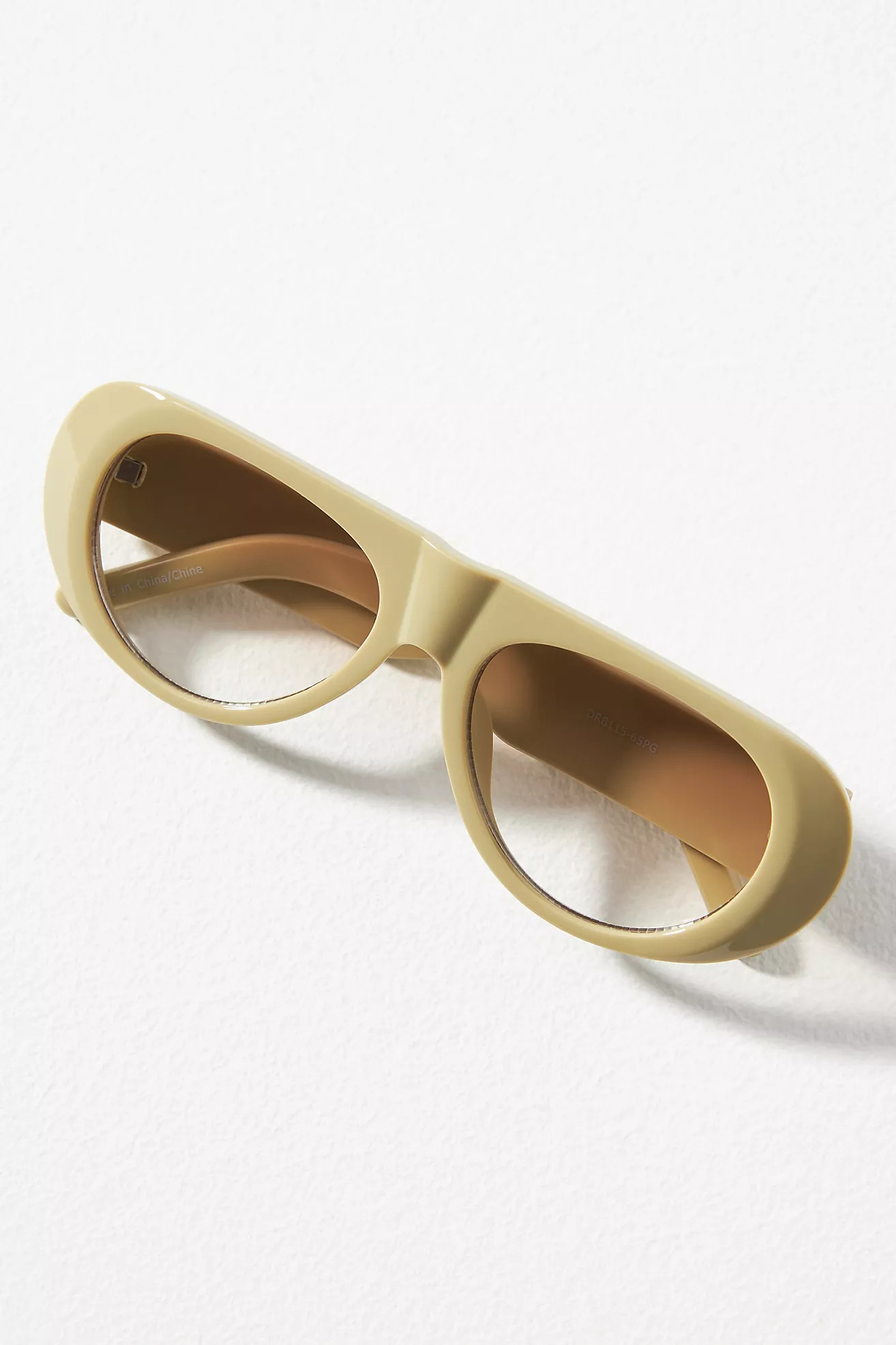 Curved Aviator Sunglasses | Anthropologie (US)